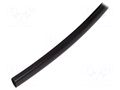 Heat shrink sleeve; glueless; 4: 1; 8mm; black; polyolefine; reel RADPOL RCH1-8/2X100-C