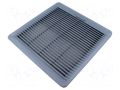 Ventilation grille; Cutout: 223x223mm; IP54; grey; UL94V-0 FINDER 7F.03.0.000.4000