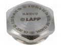 Stopper; M32; 1.5; IP68; brass; Plating: nickel; SKINDICHT®; 36mm LAPP LP-52103143