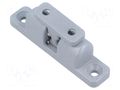 Ball catches; W: 14.5mm; L: 68mm; cast zinc; silver; 70N ELESA+GANTER GN4490-ZD-68-2-SR