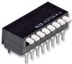 DIP SWITCH, 6POS, SPST, PIANO 1-1571999-6