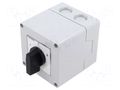 Switch: reversing cam switch; Stabl.pos: 3; 16A; 1-0-2; in housing LOVATO ELECTRIC 7GN1211P