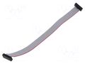 Ribbon cable with IDC connectors; Tape ph: 0.64mm; 152.4mm; 6" SAMTEC FFSD07D060001NR