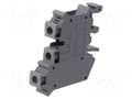 Splice terminal: rail; 800V; screw terminal; grey; polyamide PHOENIX CONTACT UK10-TWIN