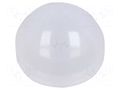 Cover; IP68; transparent; Ø19.3x8.45mm; GQ12B ONPOW M12-12B