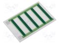 Resistor: thick film; heating; glued; 14.4Ω; 40W; 350°C; W: 25mm TELPOD GBR-666/24/2