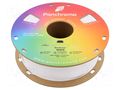 Filament: CoPE; 1.75mm; white; 190÷230°C; 1kg; Table temp: 25÷60°C POLYMAKER CA14002