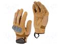 Protective gloves; Size: 11; light-brown; tag LAHTI PRO LAHTI-L281411K