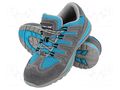 Shoes; Size: 37; grey-blue; knitwear,chamois; Safety cat: S1 LAHTI PRO LAHTI-L3040637