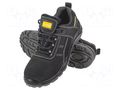 Shoes; Size: 43; black/yellow; nubuck; slip; with metal toecap LAHTI PRO LAHTI-L3041443