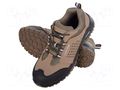 Shoes; Size: 39; grey-black; nubuck; slip; with metal toecap LAHTI PRO LAHTI-L3042139