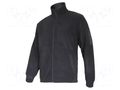 Fleece sweatshirt; Size: L; black; 290g/m2 LAHTI PRO LAHTI-L4012003