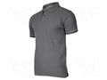 Polo shirt; Size: XXL; grey; 220g/m2 LAHTI PRO LAHTI-L4030605