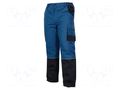 Dungarees; Size: M; blue; furlined; 200g/m2 LAHTI PRO LAHTI-L4100702