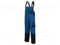 Dungarees; Size: XXXL; blue; furlined; 200g/m2 LAHTI PRO LAHTI-L4110106