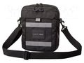 Waist bag; on the shoulder; black; polyester; 290x210x60mm LAHTI PRO LAHTI-L9050600