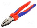 Pliers; universal; high leverage; 225mm KNIPEX KNP.0202225