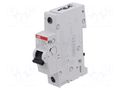Circuit breaker; 230VAC; 220VDC; Inom: 0.75A; Poles: 1; Charact: K ABB S201M-K0.75UC