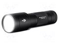 Torch: LED; waterproof; No.of diodes: 1; 45h; L: 129mm; Ø: 38mm; IP66 NightSearcher NSZOOM500