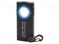 Torch: LED keyring; 8h; L: 60mm; 500lm; IP54; RooStar 500; W: 27.5mm NightSearcher NSROO-STAR500