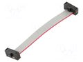 Ribbon cable with IDC connectors; IDC,both sides; 63.5mm; 2.5" SAMTEC FFSD05D025001N