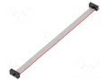 Ribbon cable with IDC connectors; IDC,both sides; 127mm; 5" SAMTEC FFSD05D050001N
