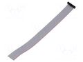 Ribbon cable with IDC connectors; IDC,wires; Tape ph: 0.64mm SAMTEC FFSD12S070001N