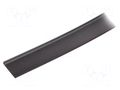 Cover for LED profiles; black; 20m; Kind of shutter: C9; push-in TOPMET TOP-V3000441S