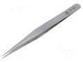 Tweezers; 135mm; for precision works; Blade tip shape: sharp PIERGIACOMI PG-27-SA