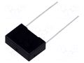 Capacitor: polypropylene; X1; 0.022uF; 1.2kVDC; 600VAC; 18x6x12mm KEMET R586I222050T0K