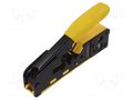 Tool: for crimping; Features: cable cutting and stripping; Cat: 7 DIGITUS DN-94025
