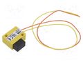 Enabling switch; wires; plastic; black,yellow; JSHD2C; IP54; 0.29m ABB 2TLA020001R1300