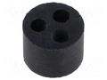 Insert for gland; 4mm; M16; IP68; NBR caoutchouc; Holes no: 3 HELUKABEL HELU-905776