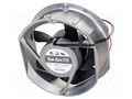 Fan: DC; axial; 24VDC; 172x150x51mm; 384m3/h; 60dBA; ball; 4100rpm SANYO DENKI 109E5724K502