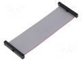 Ribbon cable with IDC connectors; IDC,both sides; 88.9mm; 3.5" SAMTEC FFSD20D035001N