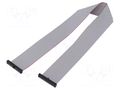 Ribbon cable with IDC connectors; IDC,both sides; 381mm; 15" SAMTEC FFSD20D150001N