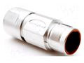 Connector: M23; 28A; 630V; plug; male; PIN: 6; IP66,IP67; straight AMPHENOL MB5JJN0600-S1