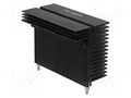 Heatsink: extruded; grilled; black; L: 58mm; W: 32mm; H: 43.8mm; C40 OHMITE C40-058-AE
