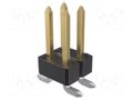 Connector: pin strips; pin header; male; PIN: 4; SMT; BERGSTIK; 2x2 AMPHENOL COMMUNICATIONS SOLUTIONS 95278-101A04LF