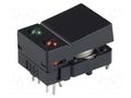 Switch: keypad; Pos: 2; SPST-NO; 0.05A/24VDC; orange; LED; red/green OMRON Electronic Components B3J-6200