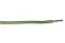 WIRE, SILICONE, GRN/YEL, 1.5MM, 100M 0051000