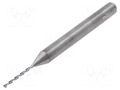 Drill bit; Ø: 0.7mm; carbon steel; PCB; 1/8" (3,175mm) BUNGARD BF0.7