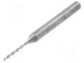 Drill bit; Ø: 0.8mm; carbon steel; PCB; 1/8" (3,175mm) BUNGARD BF0.8