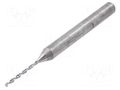 Drill bit; Ø: 0.8mm; carbon steel; PCB; Socket size: 3.175mm; 1/8" BUNGARD BF0.8