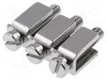 Screw bridge; ways: 3 DEGSON ELECTRONICS B-FBI3-6