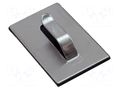 Mounting bracket; self-adhesive; Kit: holder x30 OMRON F03-25