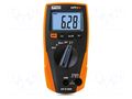 Digital multimeter; LCD; 4-digit; VDC: 4V,40V,400V,600V; 0÷50°C HT INSTRUMENTS HTI-HR000021