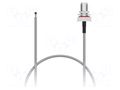 Cable; IPEX MHF 4L,RP-SMA female; black; -40÷85°C; 0÷6GHz; 300mm GCT CAB577RF-0300-A-1E