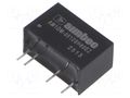 Converter: DC/DC; 1W; Uin: 4.5÷5.5VDC; Uout: 12VDC; Iout: 84mA; SIP7 AIMTEC AM1DM-0512SH60EZ