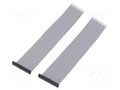 Ribbon cable with IDC connectors; IDC,both sides; 609.6mm; 24" SAMTEC FFSD25D240001FN